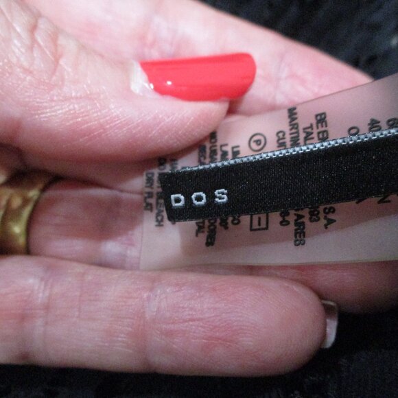 Akiabara Short Sleeve Floral Lace Blouse - Picture 6 of 6